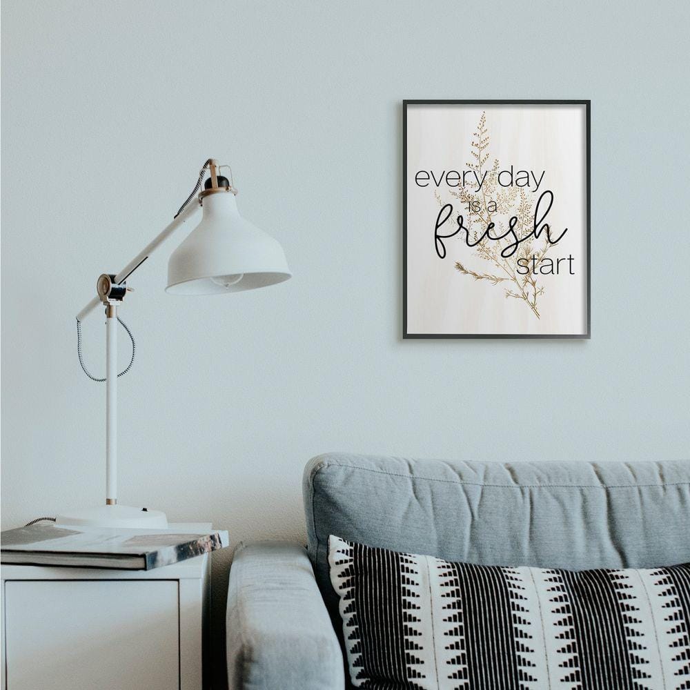 Gold and Black Nature Framed Wall Art, 16 x 20
