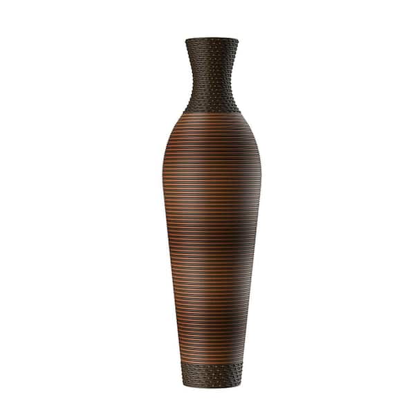 Seafuloy 39 in. H Standing Floor Vases Ideal for Decorating Living Rooms, Bedrooms, Entryways