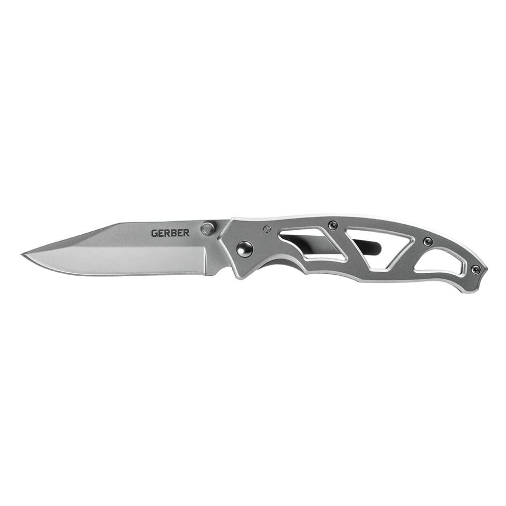  Gerber Gear Paraframe I Knife, Serrated Edge, Stainless Steel  [22-48443] : Sports & Outdoors