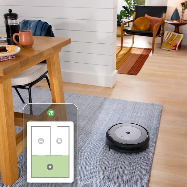 direkte prinsesse Teenageår iRobot Roomba i3+ EVO (3550) Self-Emptying Robot Vacuum – Now Clean By Room  With Smart Mapping, Ideal For Pet Hair i355020 - The Home Depot