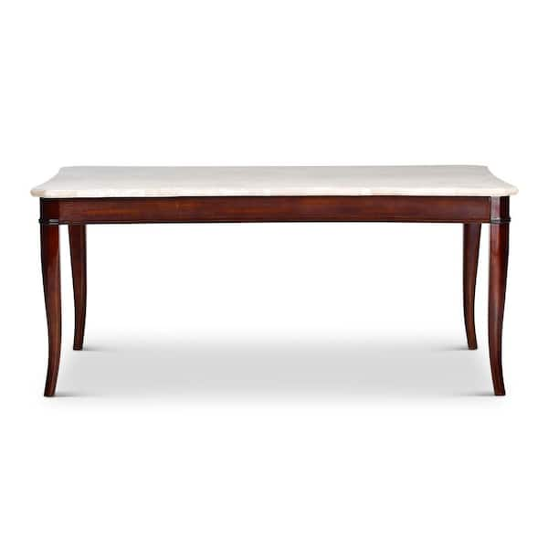 Steve silver marseille 2024 marble top dining table