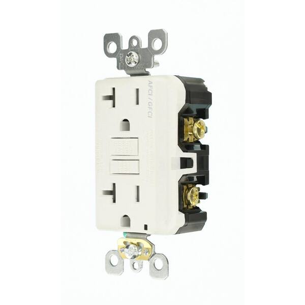 Leviton 20A GFCI Outlets – Tamper Resistant White (10-Pack, 40 Total Outlets)