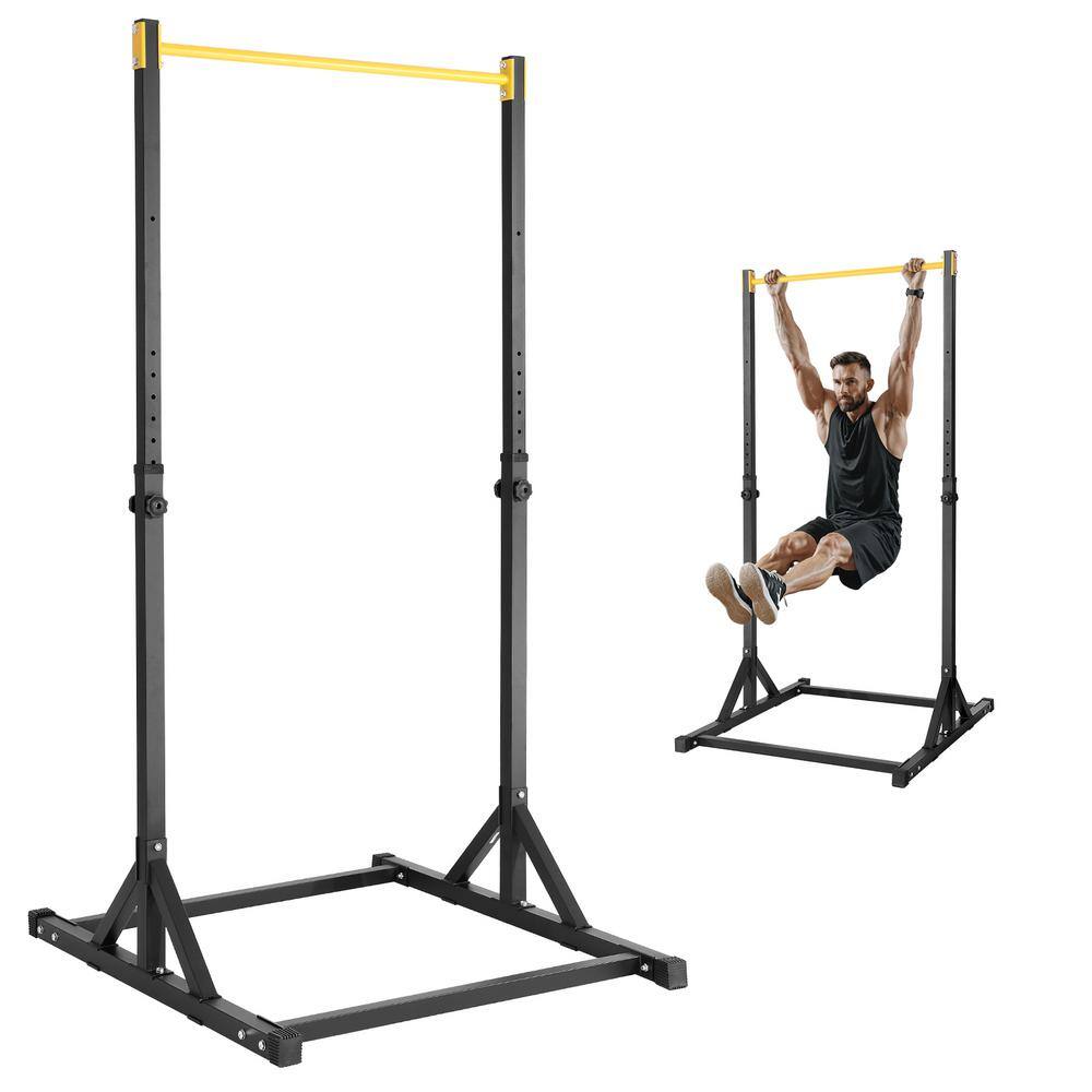 Power Tower Pull Up Bar Station Multi-Function Dip Station with 8-Level Adjustable Height 330 lbs. Loading Black Yellow price history on PriceWatchPro