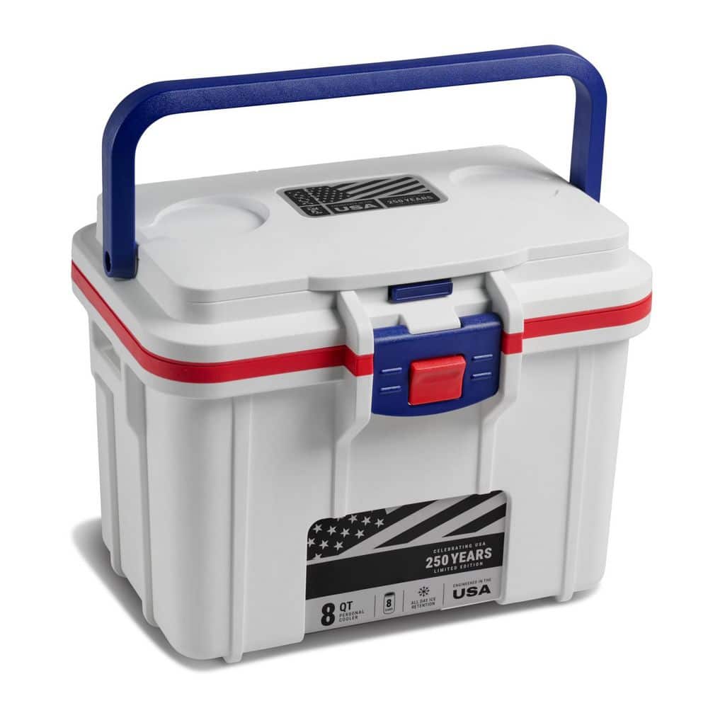 8 qt. Personal Lunch Box Coolers for Camping Picnic Travel, Americana price history on PriceWatchPro