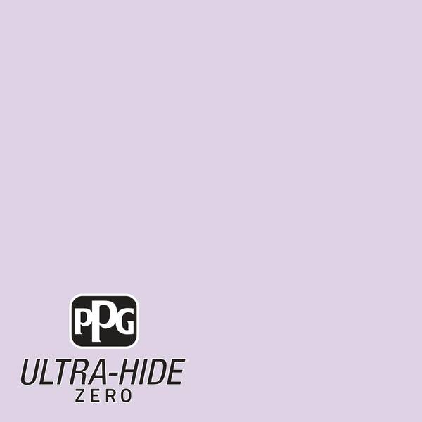 PPG 1 gal. #HDPV62U Ultra-Hide Zero Pale Purple Clouds Satin Interior Paint