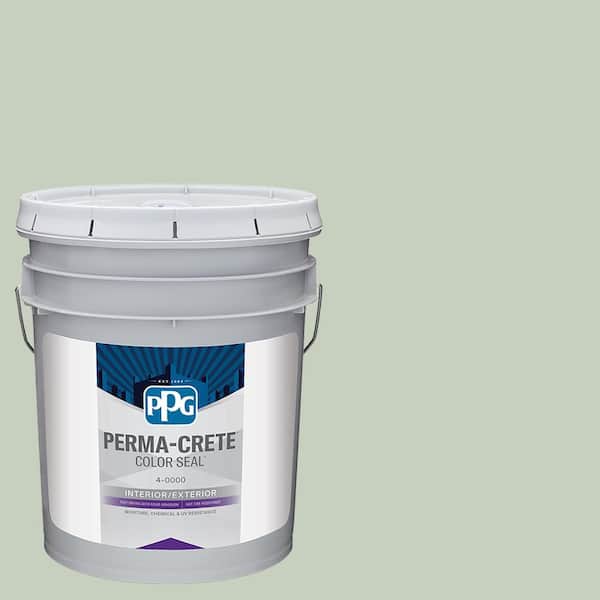 Color Seal 5 gal. PPG1124-3 Frosty Pine Satin Interior/Exterior Concrete Stain