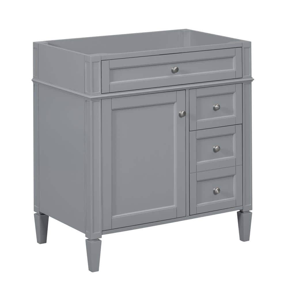 17.87 in. W x 17.87 in. D x 33.00 in. H Bath Vanity Cabinet without Top in 