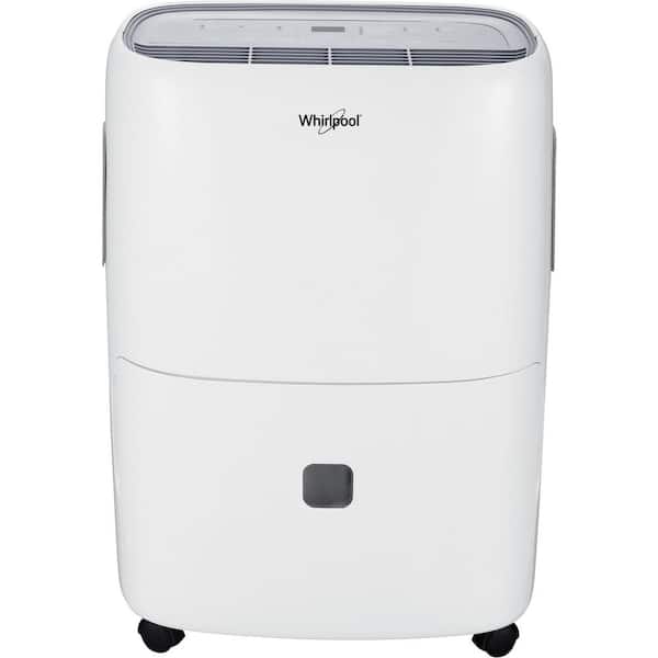 30-Pint Portable Dehumidifier with 24-Hour Timer, Auto Shut-Off, Easy-Clean Filter, Auto-Restart and Wheels