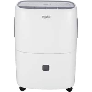 30-Pint Portable Dehumidifier with 24-Hour Timer, Auto Shut-Off, Easy-Clean Filter, Auto-Restart and Wheels