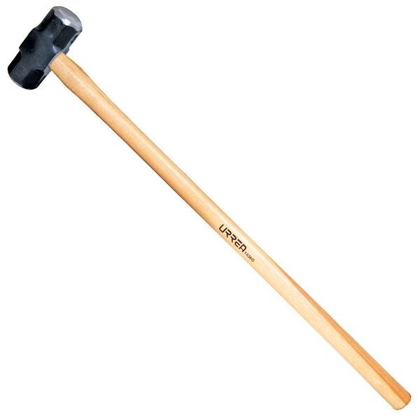 URREA 8 lbs. Steel Octagonal Sledge Hammer with Hickory Handle-1437G