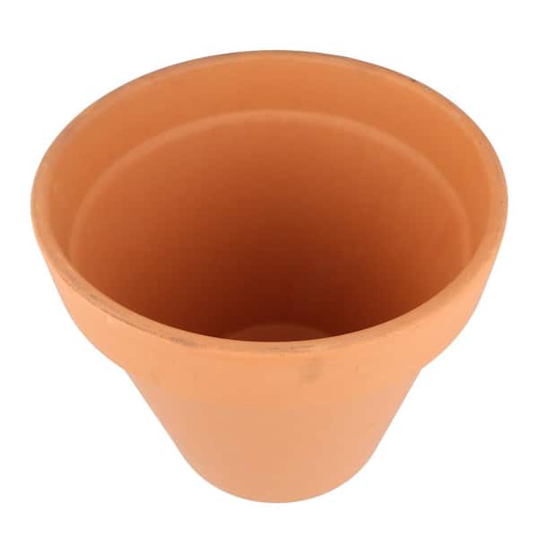 Pennington 18.5 in. Large Heavy Rimmed Terra Cotta Clay Pot 100043002 - The  Home Depot