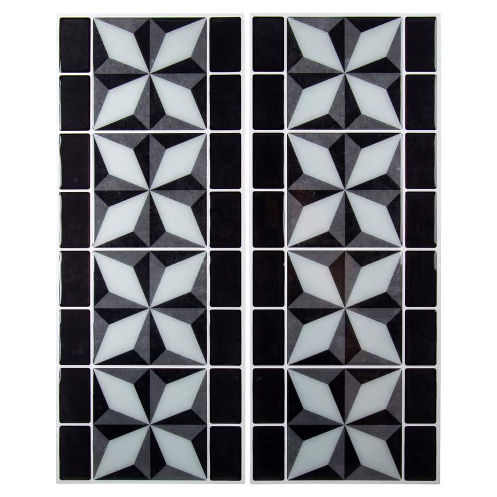 Peel and Stick Wall Tiles for Kitchen Backsplash Bathroom and Living Room  10734DC-6 - The Home Depot