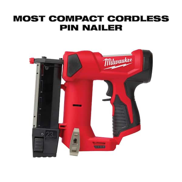 milwaukee cordless pin nailer