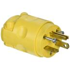 20 Amp 125-Volt 3-Wire Plug, Yellow
