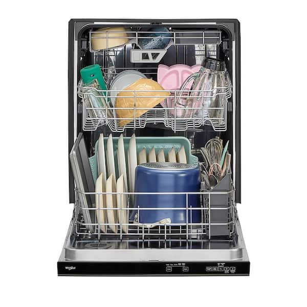 Whirlpool 24 Built-In Tall Tub Dishwasher in Fingerprint