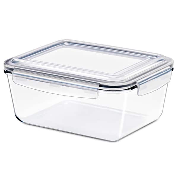 Sorbus Glass Meal Prep Containers, Dishwasher and Oven Safe Glass Food Storage with Plastic Airtight Lids - Single Pack