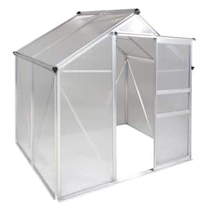 Machrus Ogrow 4 x 6 ft. WalkIn Greenhouse with Sliding Door and Adjustable Roof Vent