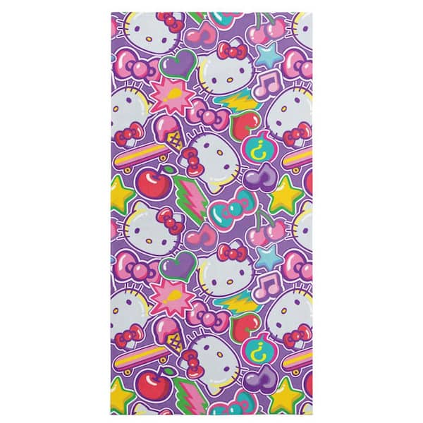 Sanrio Hello Kitty Cherry Summer Microfiber Beach Towel