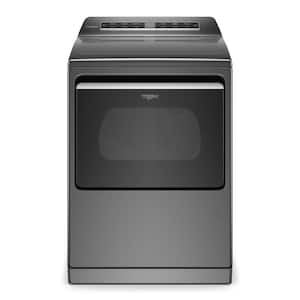 Whirlpool 4.5 cu. ft. Front Load Washer with Steam, Quick Wash Cycle and  Vibration Control Technology in Chrome Shadow WFW5605MC - The Home Depot