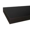 inPlace 48 in. W x 10.2 in. D x 2 in. H Espresso MDF Large Floating Wall  Shelf 9084650 - The Home Depot