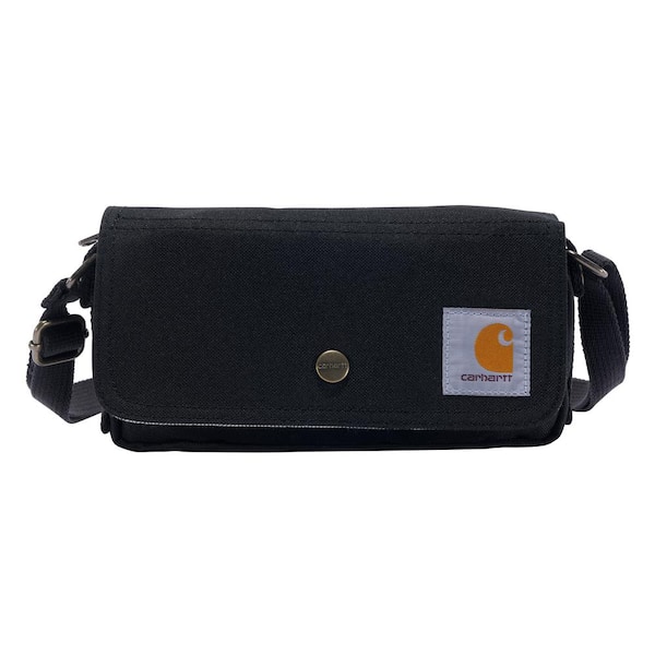 Carhartt 6.25 in. Crossbody Horizontal Bag Backpack Black OS B000037600199  - The Home Depot