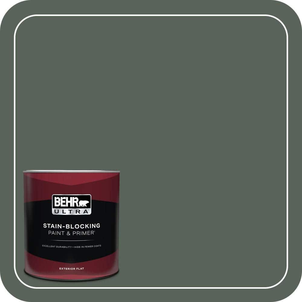 1 qt. #ECC-21-3 Imperial Palm Flat Exterior Paint & Primer price history on PriceWatchPro