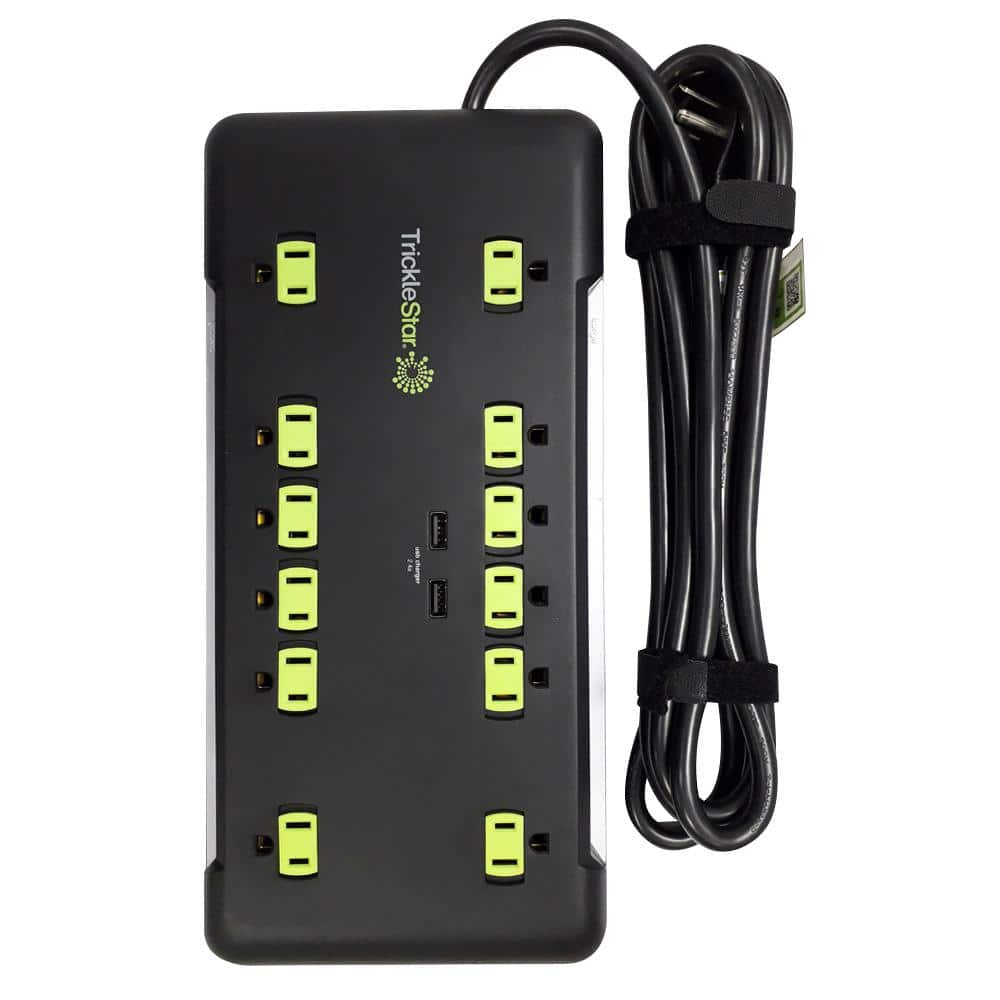 TS1304 - 8 Outlet Timer PowerStrip – TrickleStar