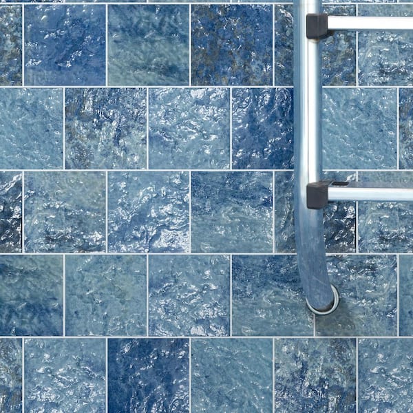 【超レア】ACODELIA / 大橋隆志 ACODELIA MSI Adelaide Azul 6 in. x 6 in. Glossy Porcelain Floor and