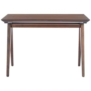 Reid 42 in. Brown Wood Writing Desk