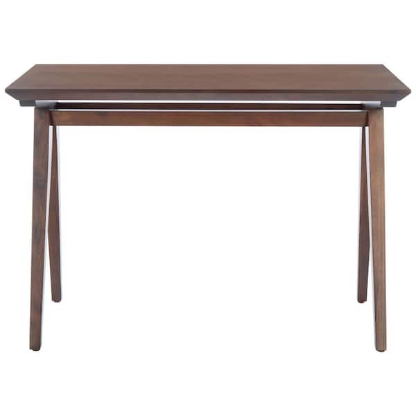 SAFAVIEH Reid 42 in. Brown Wood Writing Desk
