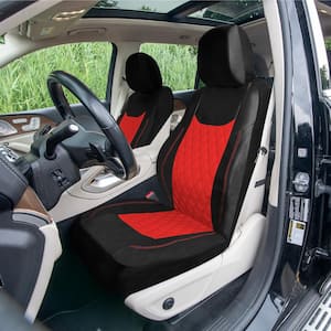 Ultra-Modern Quilted Leatherette15 in. x 11 in. x 6 in. Seat Covers