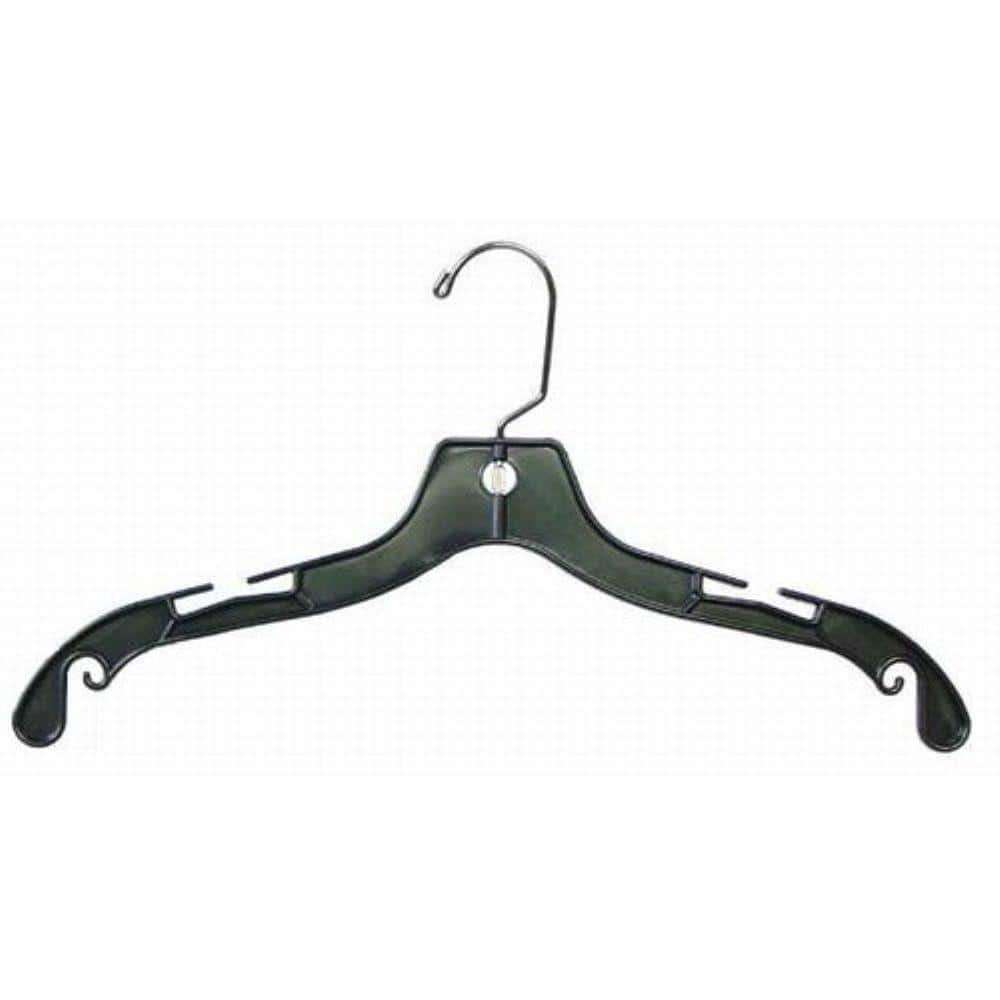 Only Hangers Inc. Heavyweight Clear Plastic Coat Hanger for Dress