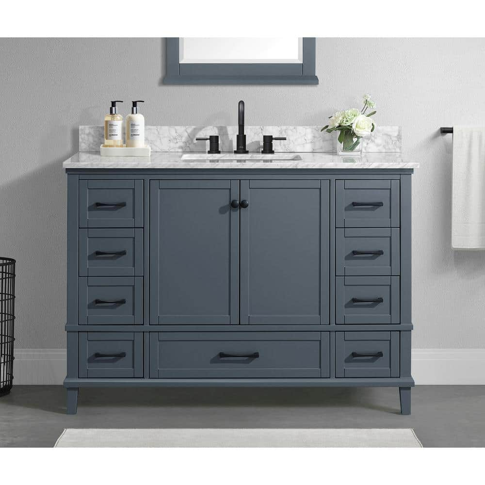 Home Decorators Collection Merryfield 49 in. Single Sink Freestanding ...