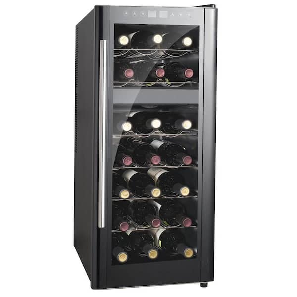 SPT 13-1/2 in. 21-Bottle Thermoelectric Wine Cooler with Dual Zone and Heating