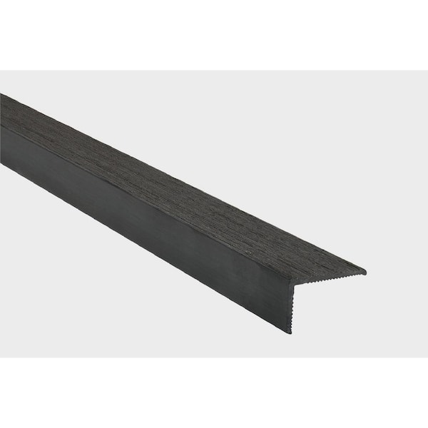 Novopeldaño Nori Black 1-9/16 in x 98 in. ASTRA Tile Edging Trim