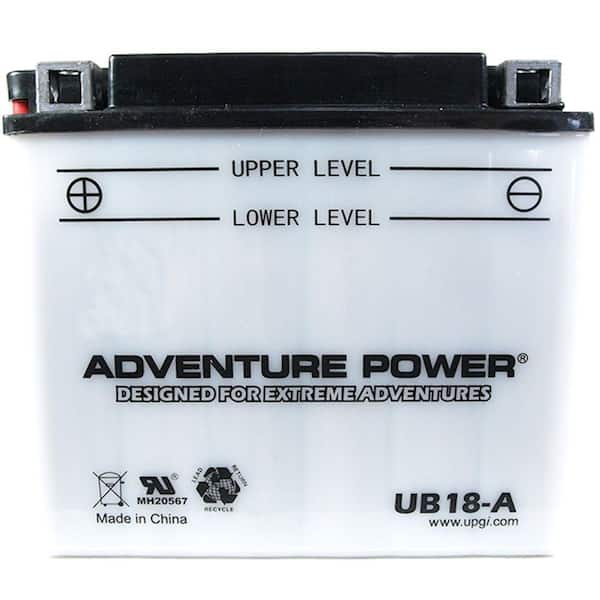 UPG Conventional Wet Pack 12- Volt 18 Ah Capacity G Terminal Battery