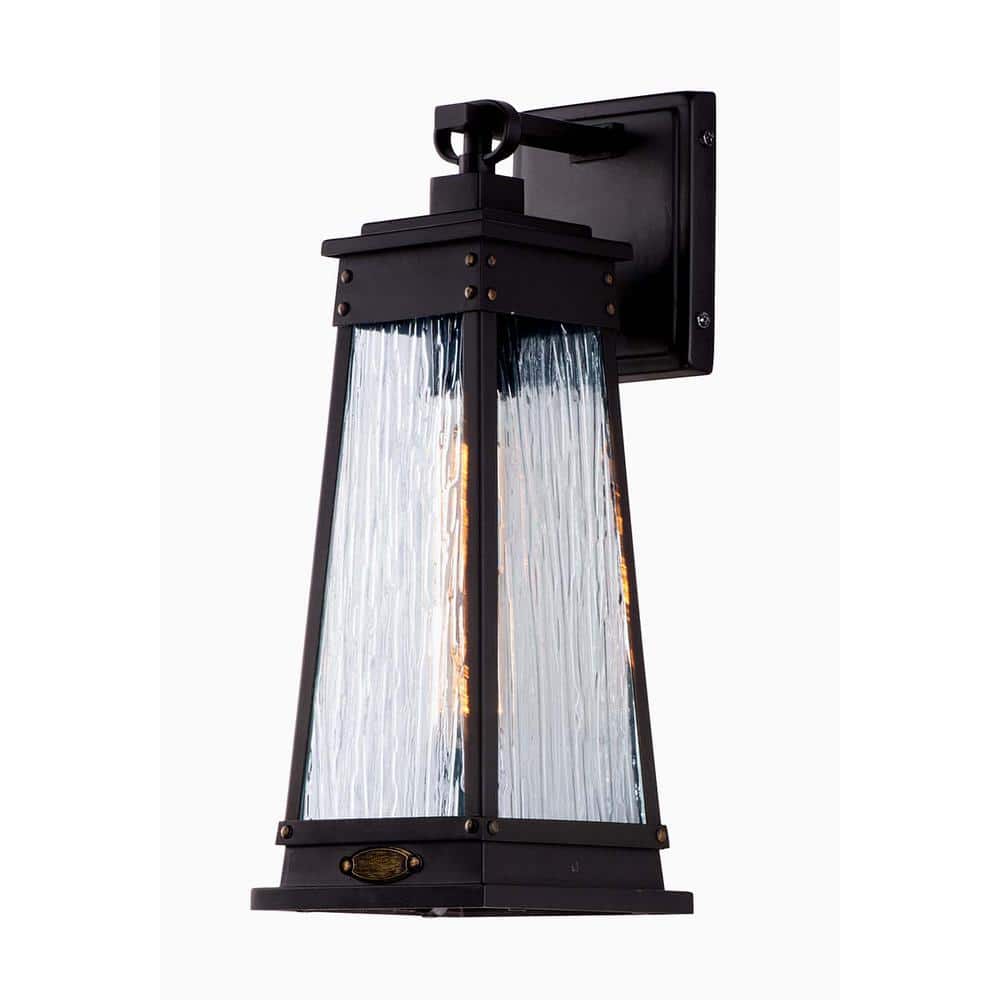 UPC 783209209152 product image for Schooner 6 in. W 1-Light Olde Brass Outdoor Wall Lantern Sconce | upcitemdb.com