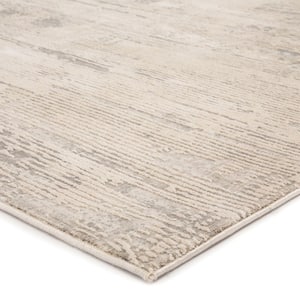 Magana Gray 5 ft. 3 in. x 7 ft. 6 in. Modern Area Rug
