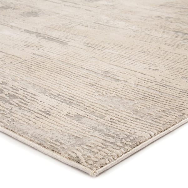 Magana Gray 9 ft. 2 in. x 11 ft. 9 in. Modern Area Rug