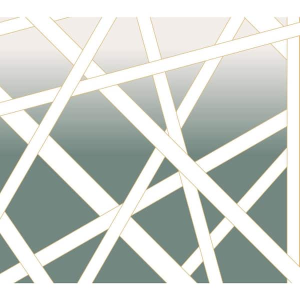 Nastri Shade Green Wall Mural