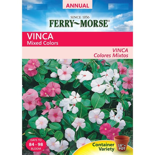 Ferry-Morse Vinca Mixed Colors Seed