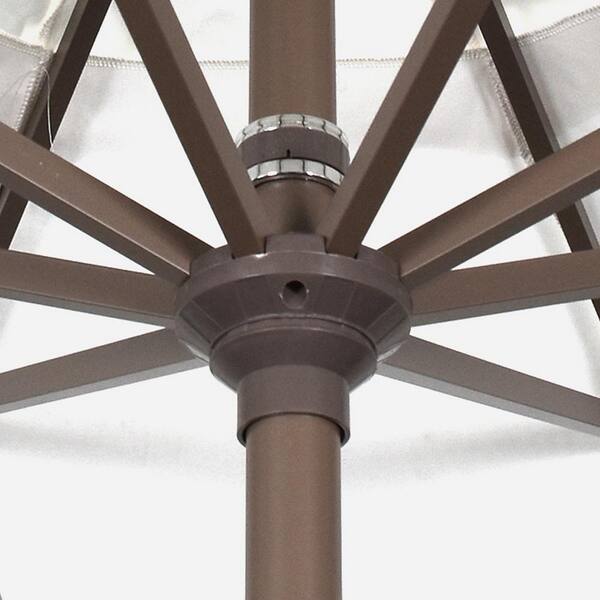 California Umbrella 11' Patio Umbrella in Woven Sesame 
