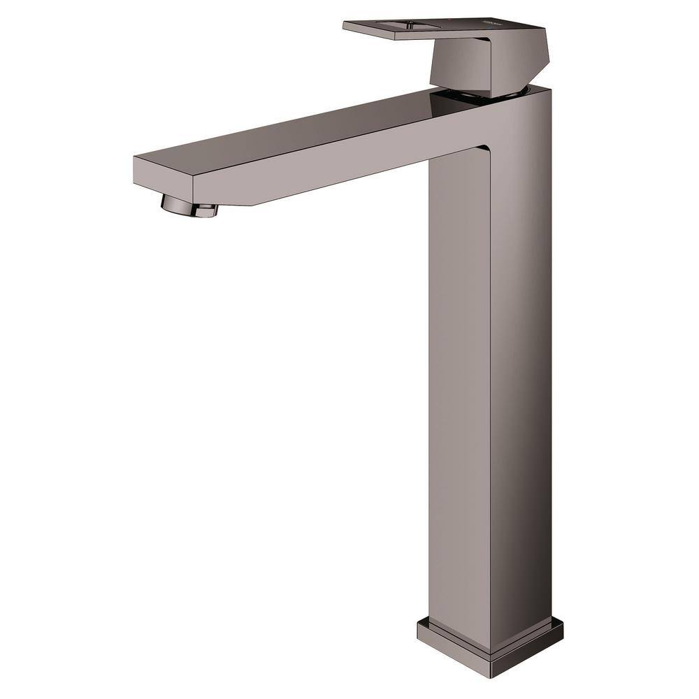 Hard Graphite Single-Handle Vessel Sink Bathroom Faucet