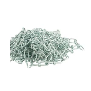 Everbilt #3 x 200 ft. Zinc Plated Steel Double Loop Chain 806420