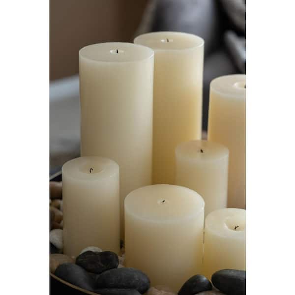 Ivory Unscented Soy Wax Candle 2-Pack for Any Indoor Home Decor