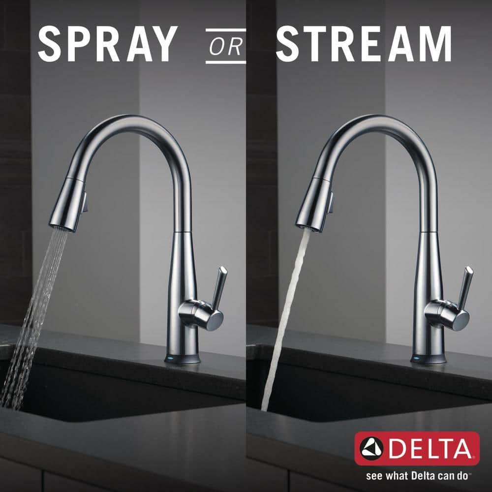 Stainless Steel Pull-Down Kitchen Faucet with Touch Technology