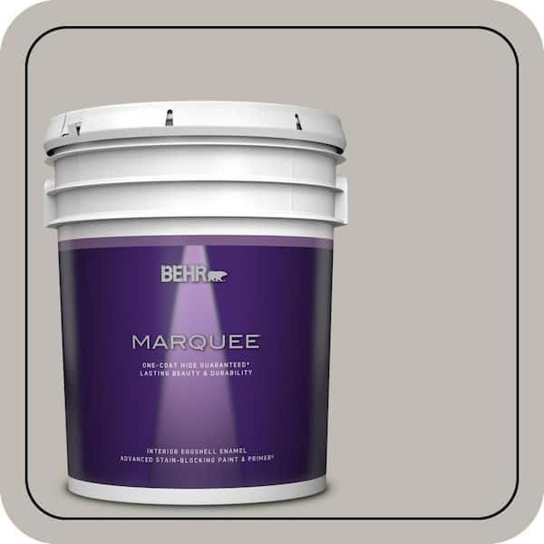 BEHR MARQUEE 5 gal. #MQ6-23 Pumice One-Coat Hide Eggshell Enamel Interior Paint & Primer