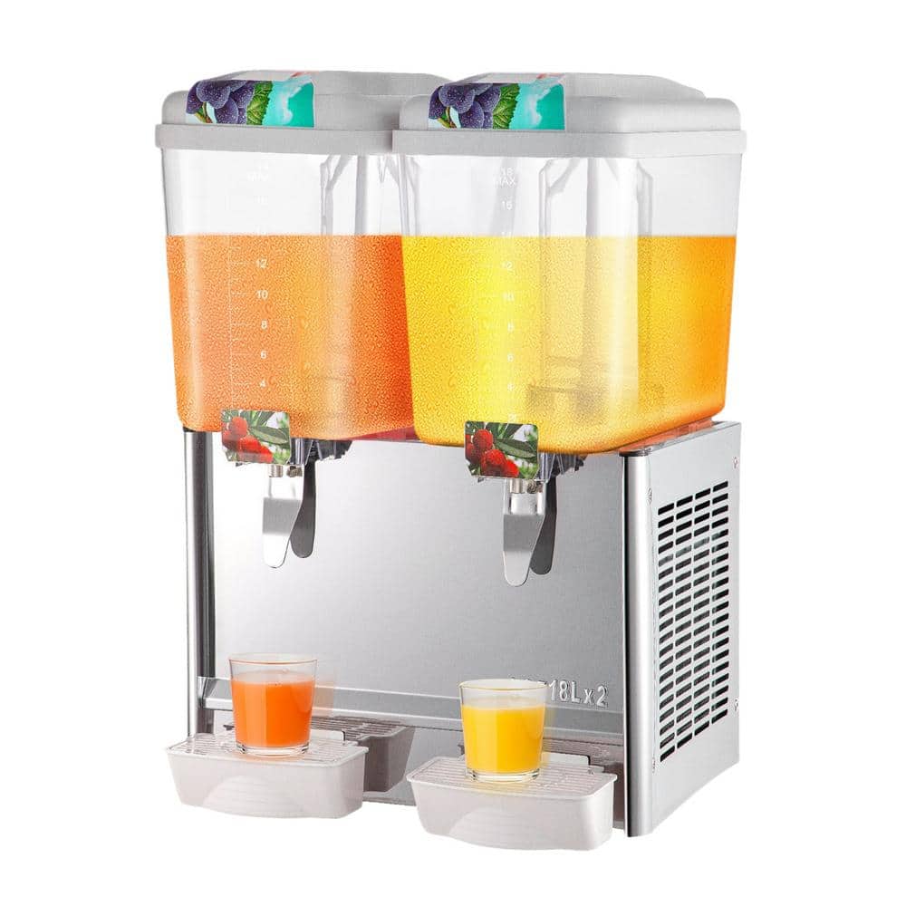 XEOXEO Double Tanks Hot Drink dispenser 18L*2 Spray hot drink
