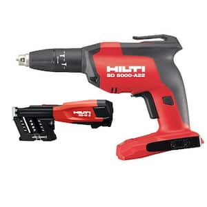 22-Volt 1/4 in. Cordless Brushless SD 5000 Drywall Screwdriver with Screw Magazine