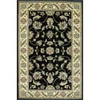 TrafficMaster Hercules Black 3 ft. x 5 ft. Indoor Utility Rug 596118 - The  Home Depot